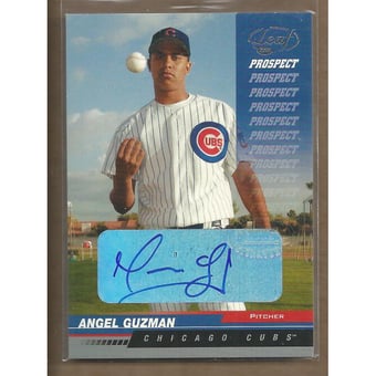 2005 Leaf Autographs #202 Angel Guzman PROS