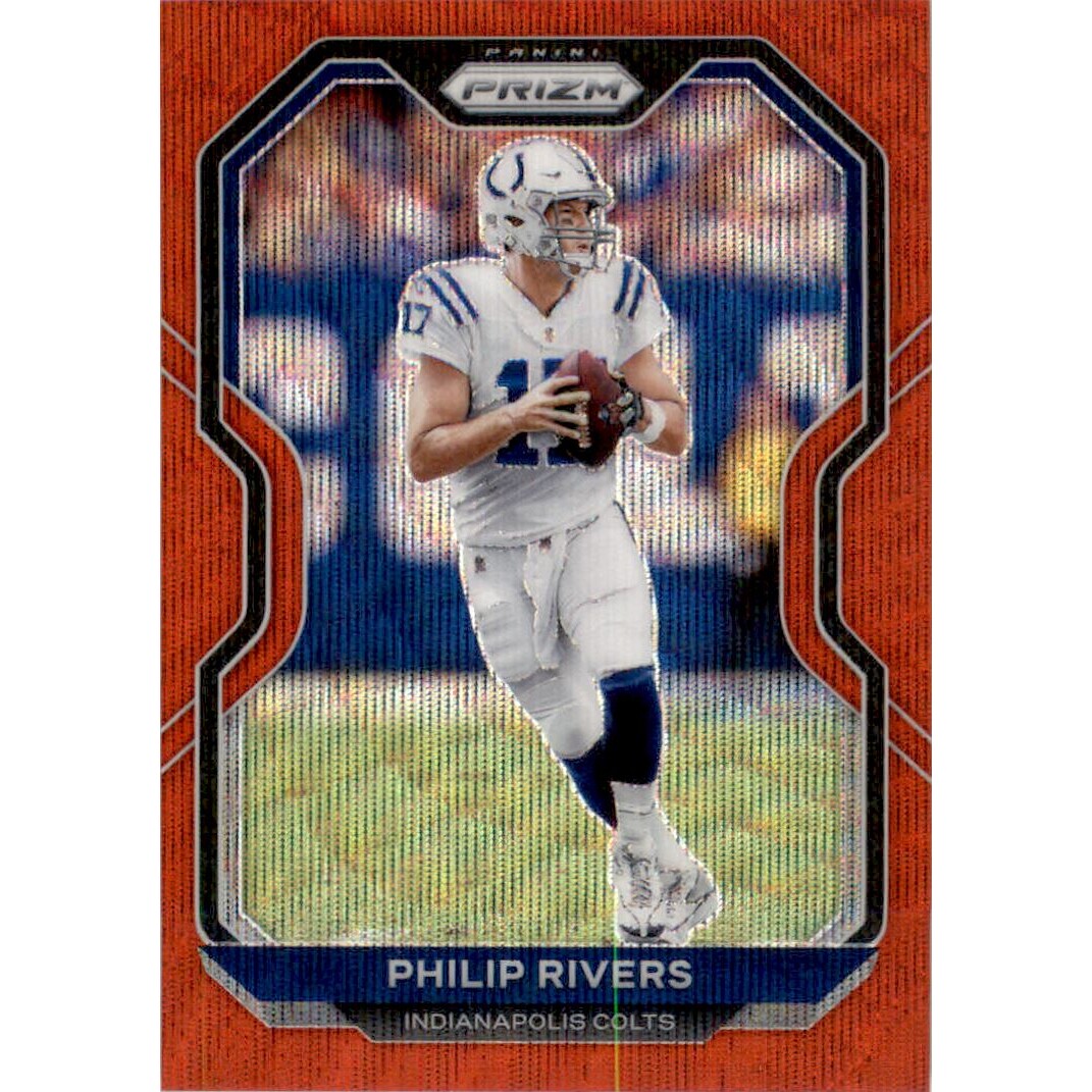 2020 Panini Prizm Prizms Red Wave #85 Philip Rivers