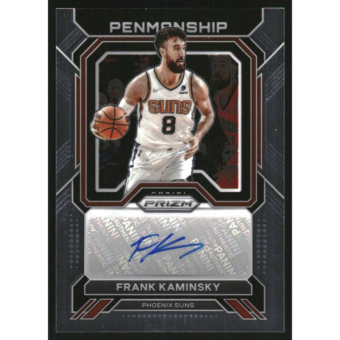 2022-23 Panini Prizm Penmanship #1 Frank Ntilikina