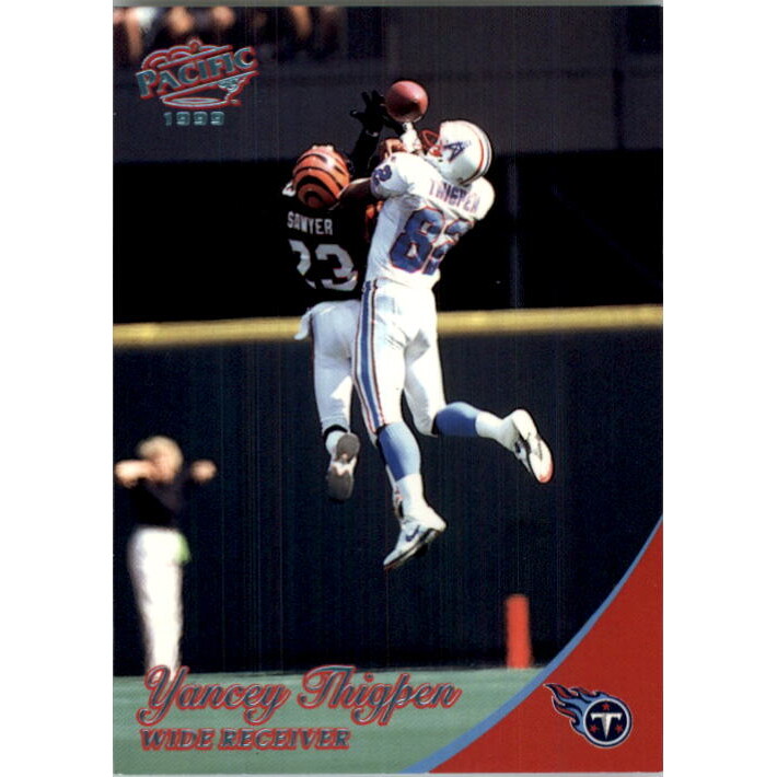 1999 Pacific Platinum Blue #402 Yancey Thigpen