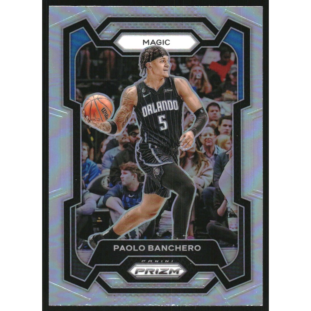 2023-24 Panini Prizm Prizms Silver #100 Paolo Banchero