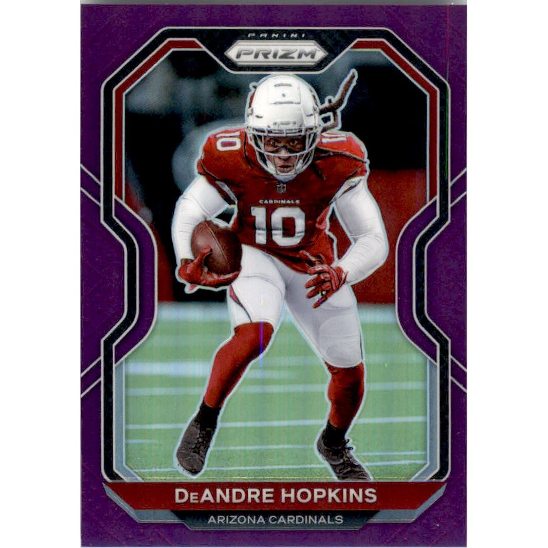 2020 Panini Prizm Prizms Purple #265 DeAndre Hopkins 2020 Panini Prizm Prizms Purple #265 DeAndre Hopkins