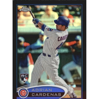2012 Topps Chrome Black Refractors #187 Adrian Cardenas