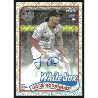 2024 Topps '89 Topps Silver Pack Chrome Series 2 Autographs #2T89C86 Jose Rodriguez