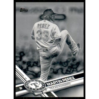 2017 Topps Black and White Negative #545 Martin Perez