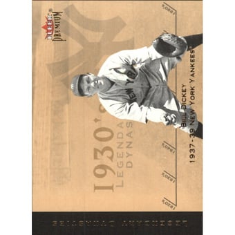 2002 Fleer Premium Legendary Dynasties Gold #8 Bill Dickey