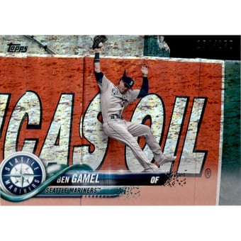 2018 Topps Factory Set Foilboard #558 Ben Gamel