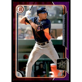 2015 Bowman Prospects Purple #BP41 Carlos Correa