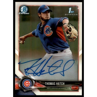 2018 Bowman Chrome Prospect Autographs #CPATH Thomas Hatch