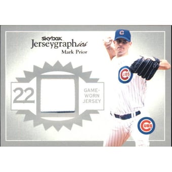 2004 SkyBox Autographics Jerseygraphics Silver #MP2 Mark Prior