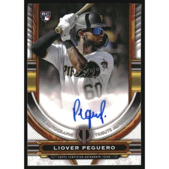2023 Topps Tribute Autographs Gold #TALP Liover Peguero