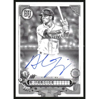 2022 Topps Gypsy Queen Autographs Black and White #GQAAF Adam Frazier