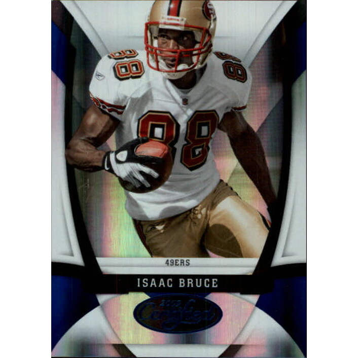 2009 Certified Mirror Blue #105 Isaac Bruce 2009 Certified Mirror Blue #105 Isaac Bruce