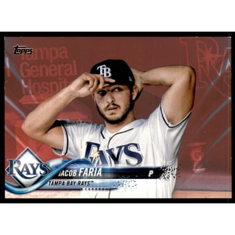 2018 Topps Mother's Day Pink #426 Jacob Faria