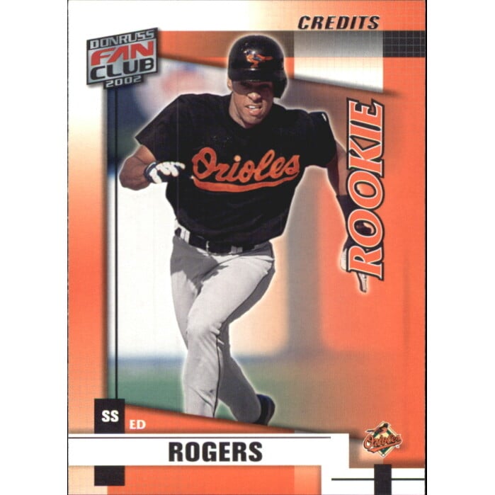 2002 Donruss Fan Club Credits #251 Ed Rogers. rookie card picture