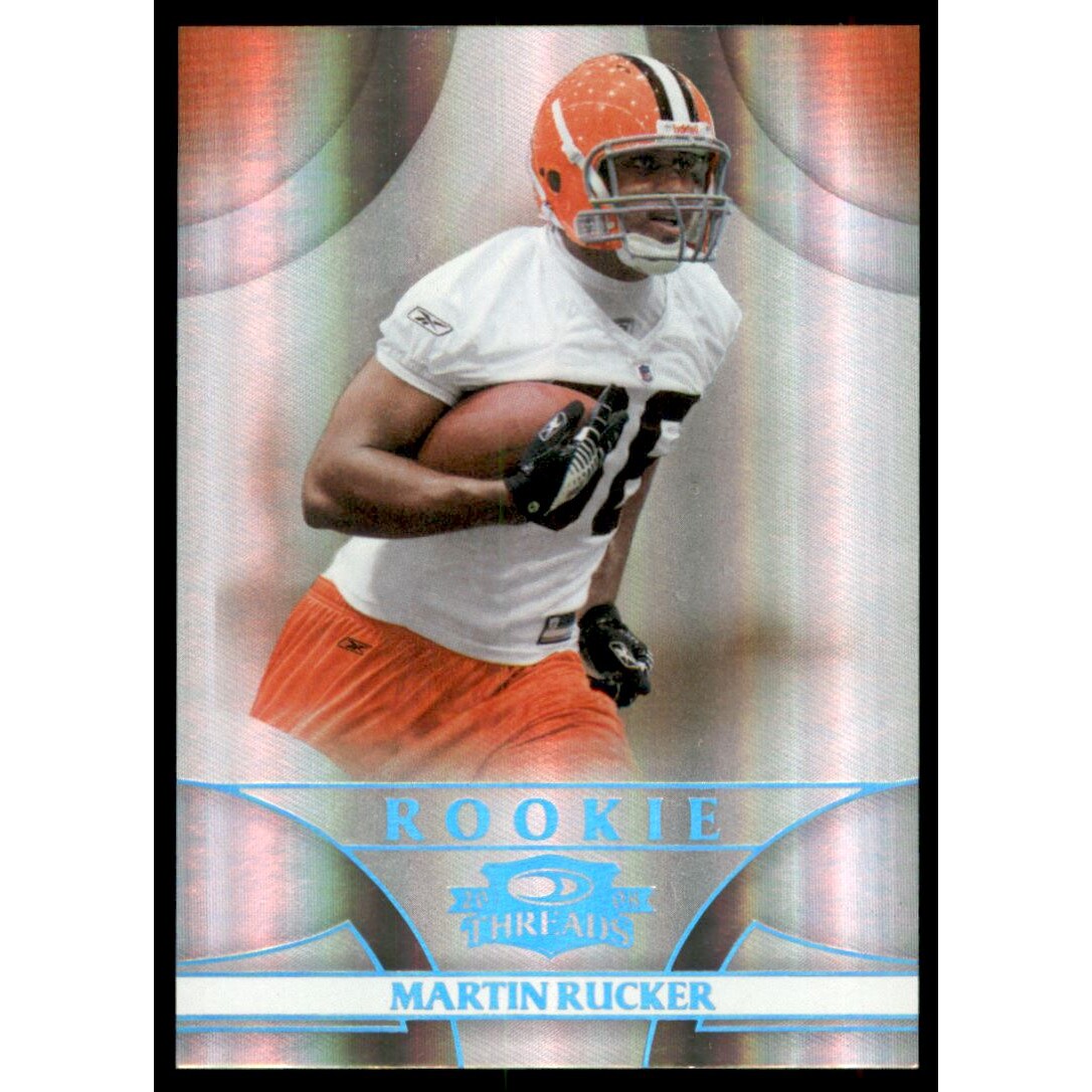 2008 Donruss Threads Platinum Holofoil #215 Martin Rucker. rookie card picture