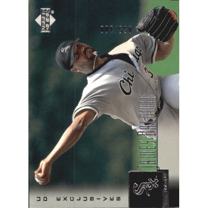 2001 Upper Deck Exclusives Silver #138 James Baldwin. rookie card picture