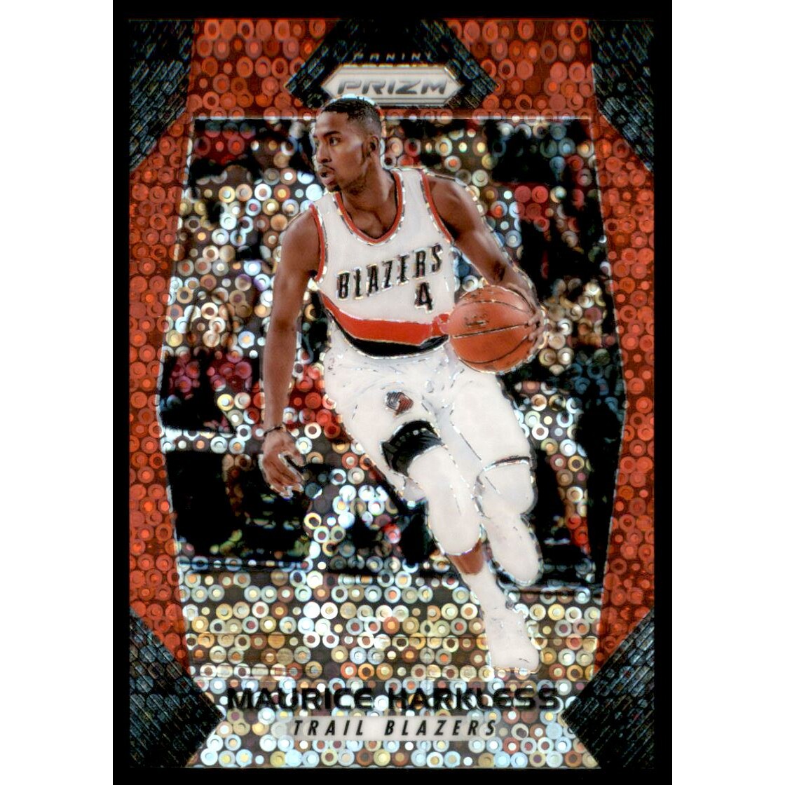 2017-18 Panini Prizm Prizms Fast Break Red #146 Maurice Harkless