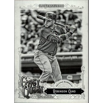 2017 Topps Gypsy Queen Black and White #262 Robinson Cano