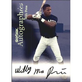 2000 SkyBox Autographics #NNO Wily Pena