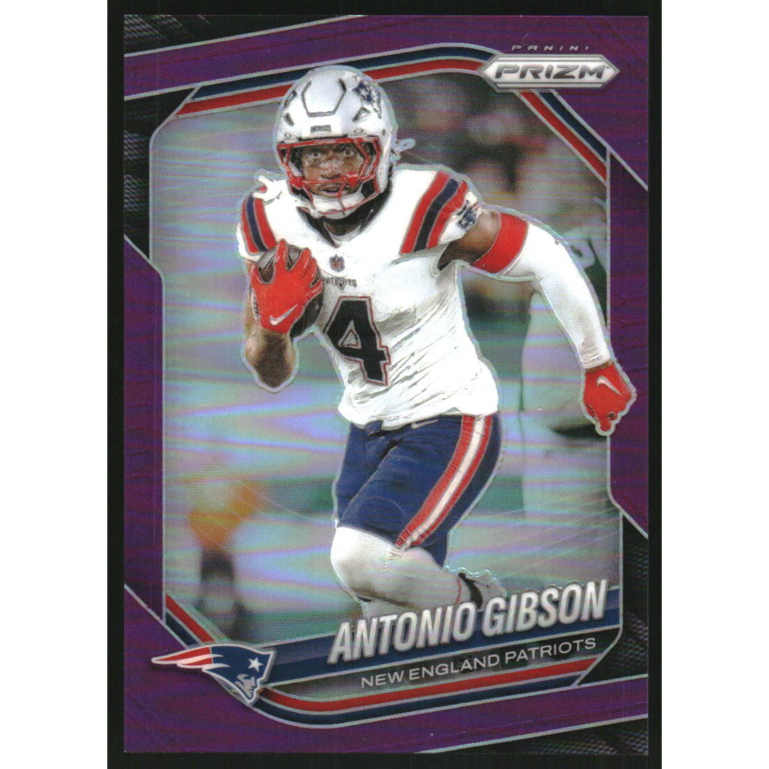 2025 Panini Prizm Prizms Purple #224 Antonio Gibson