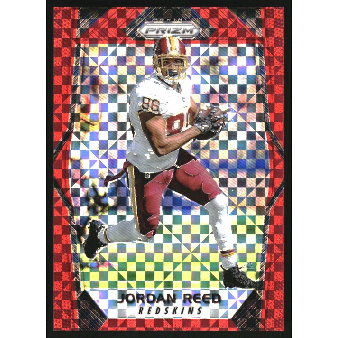 2017 Panini Prizm Prizms Red Power #104 Jordan Reed. rookie card picture