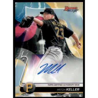 2020 Bowman's Best Best of '20 Autographs Refractors #B20MK Mitch Keller