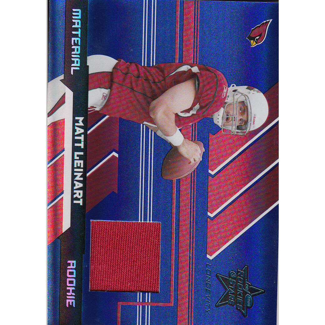 2006 Leaf Rookies and Stars Longevity Target Sapphire Parallel #251 Matt Leinart JSY