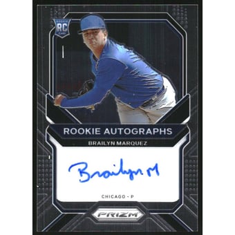 2021 Panini Prizm Rookie Autographs #15 Brailyn Marquez