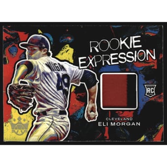 2022 Diamond Kings Rookie Expression Relics Holo Gold #19 Eli Morgan