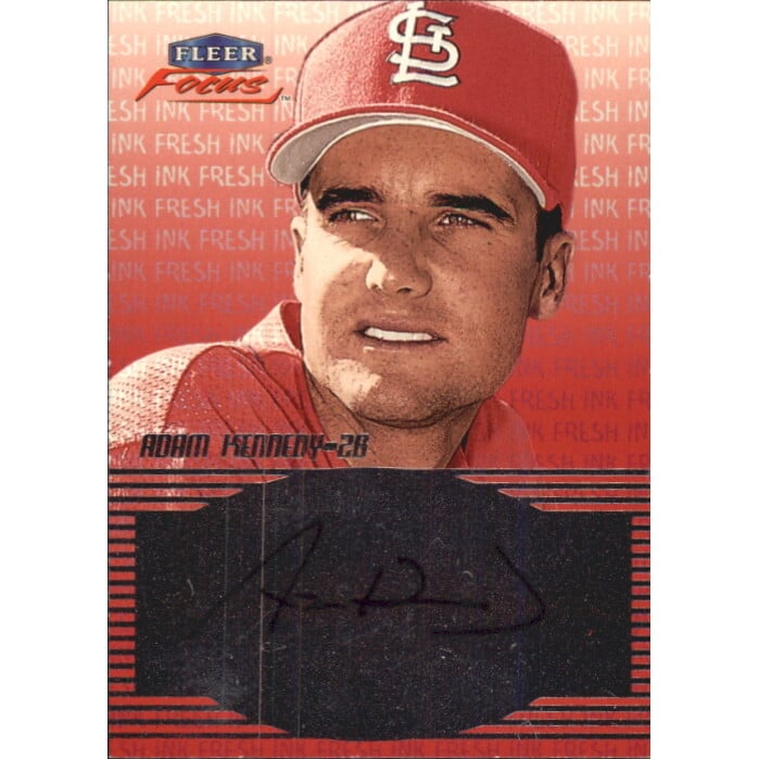 2000 Fleer Focus Fresh Ink #30 Adam Kennedy