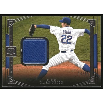 2023 Panini National Treasures Field Gear Patches #15 Mark Prior