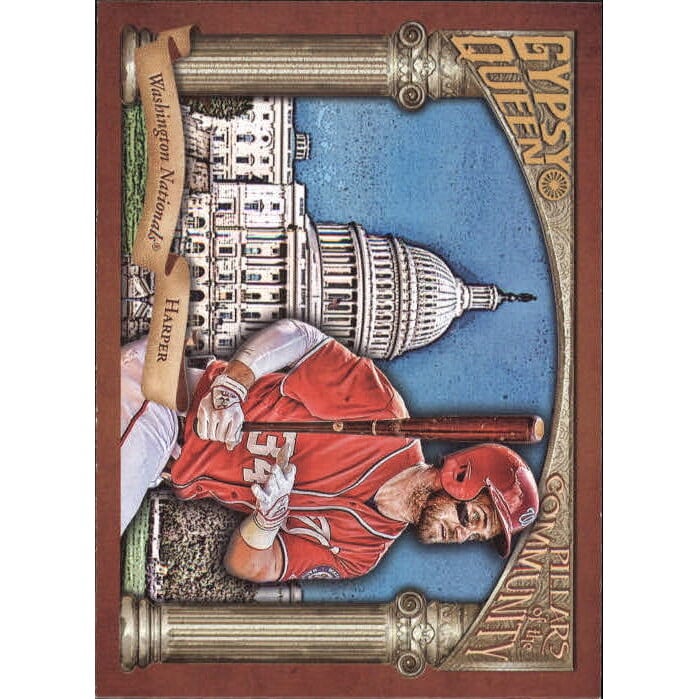 2015 Topps Gypsy Queen Pillars of the Community #PCBH Bryce Harper