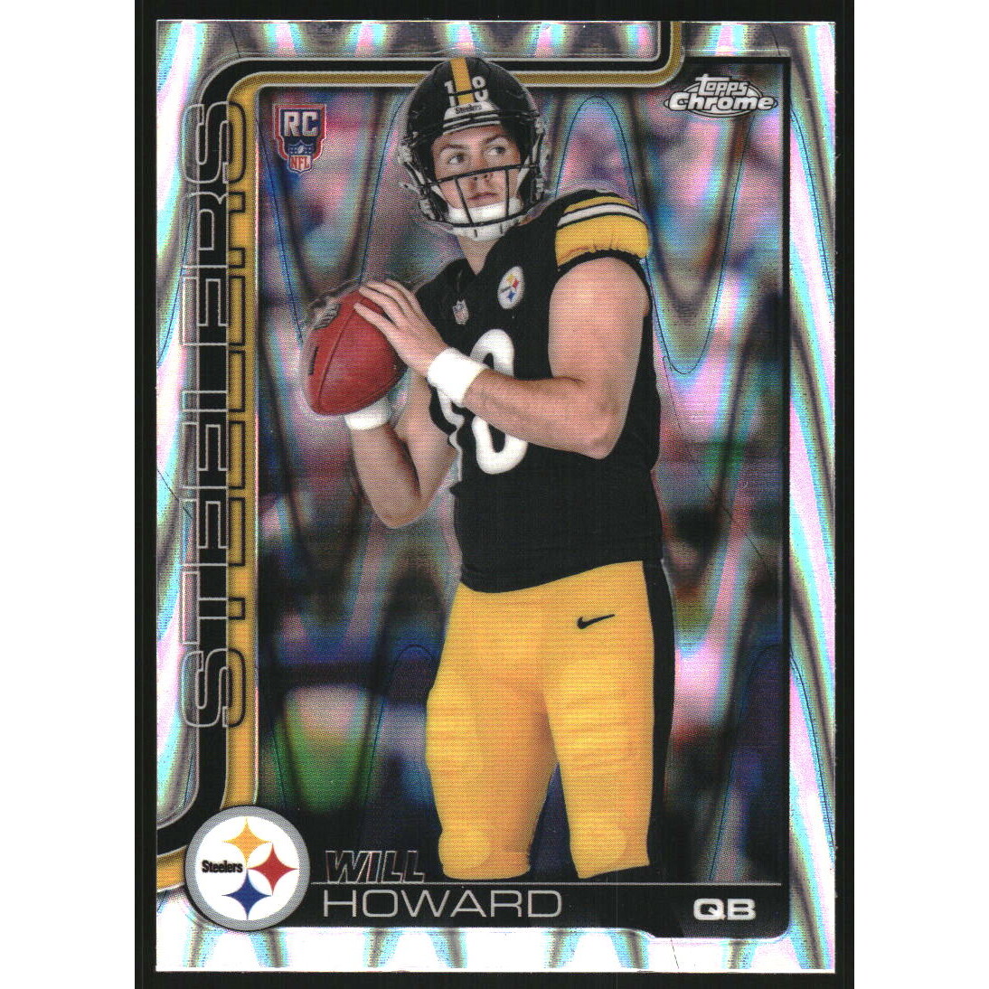 2025 Topps Chrome Ray Wave Refractors #321 Will Howard