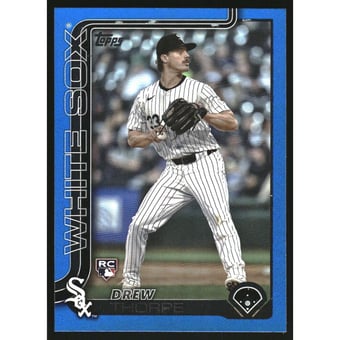 2025 Topps Blue Rainbow Foil #320 Drew Thorpe