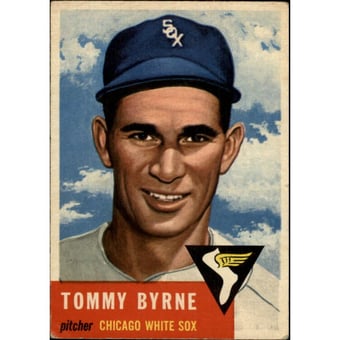 1953 Topps #123 Tommy Byrne DP