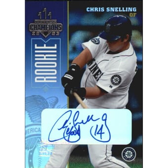 2003 Donruss Champions Autographs #233 Chris Snelling/200