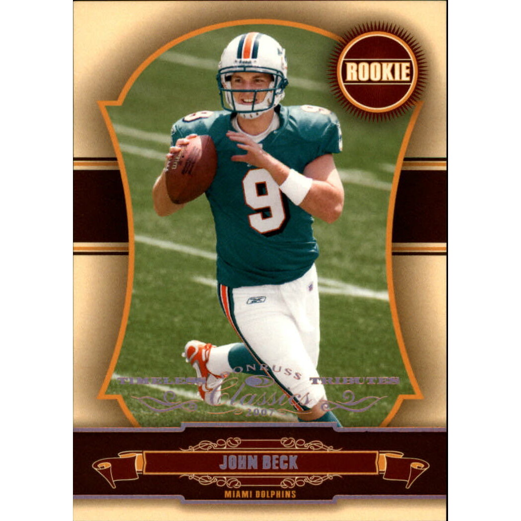 2007 Donruss Classics Timeless Tributes Bronze #154 John Beck