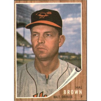 1962 Topps #488 Hal Brown