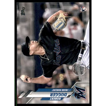 2020 Topps Factory Set 582 Montgomery Club #475 Robert Dugger
