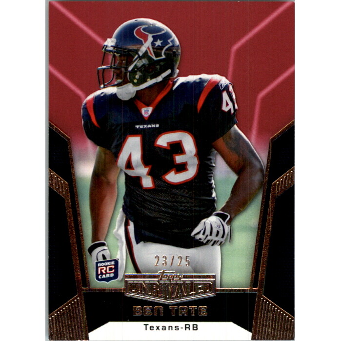 2010 Topps Unrivaled Red #137 Ben Tate