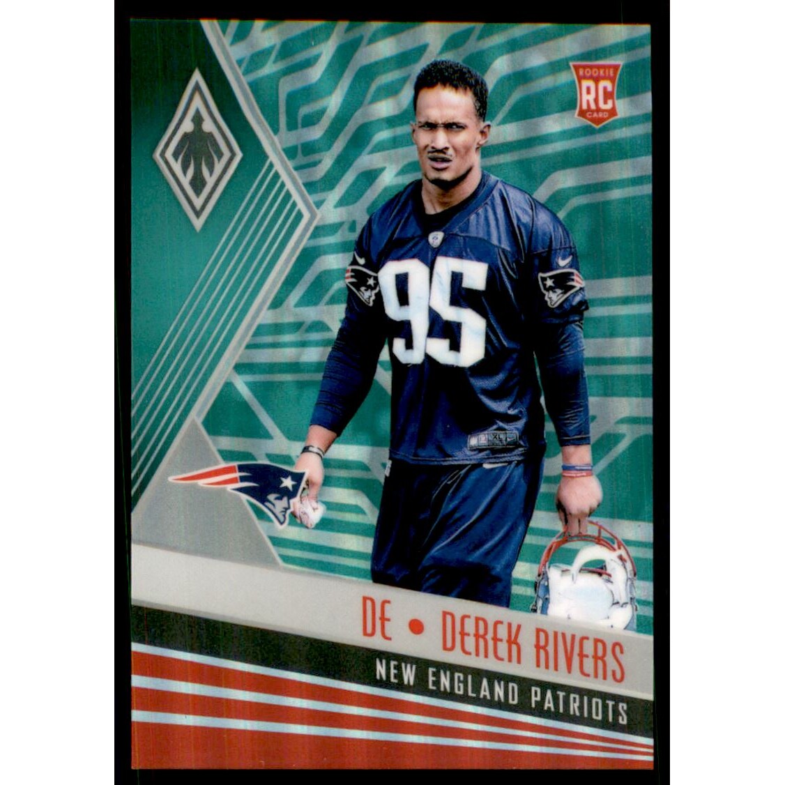 2017 Panini Phoenix Green #184 Derek Rivers. rookie card picture