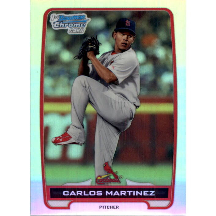 2012 Bowman Chrome Prospects Refractors #BCP108 Carlos Martinez