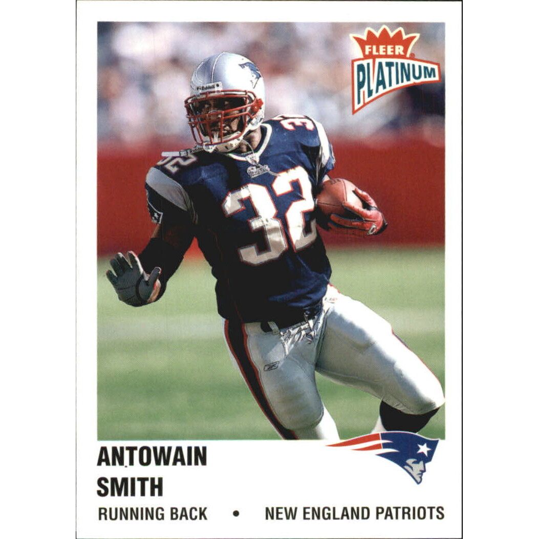 2003 Fleer Platinum Finish #8 Antowain Smith