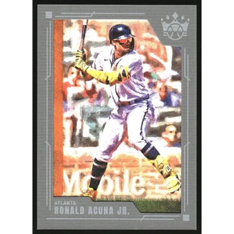 2022 Diamond Kings Gray Frame #22 Ronald Acuna Jr.