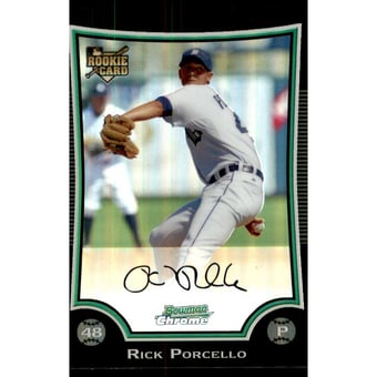 2009 Bowman Chrome X-Fractors #166 Rick Porcello