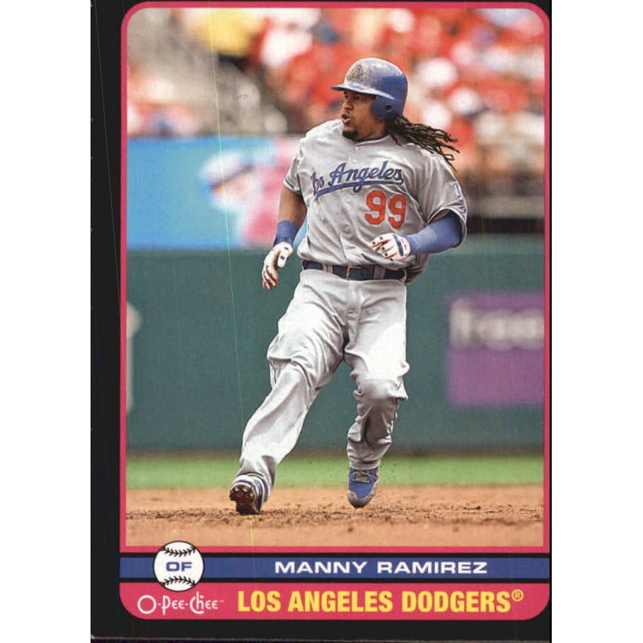 2009 O-Pee-Chee Black Mini #250 Manny Ramirez