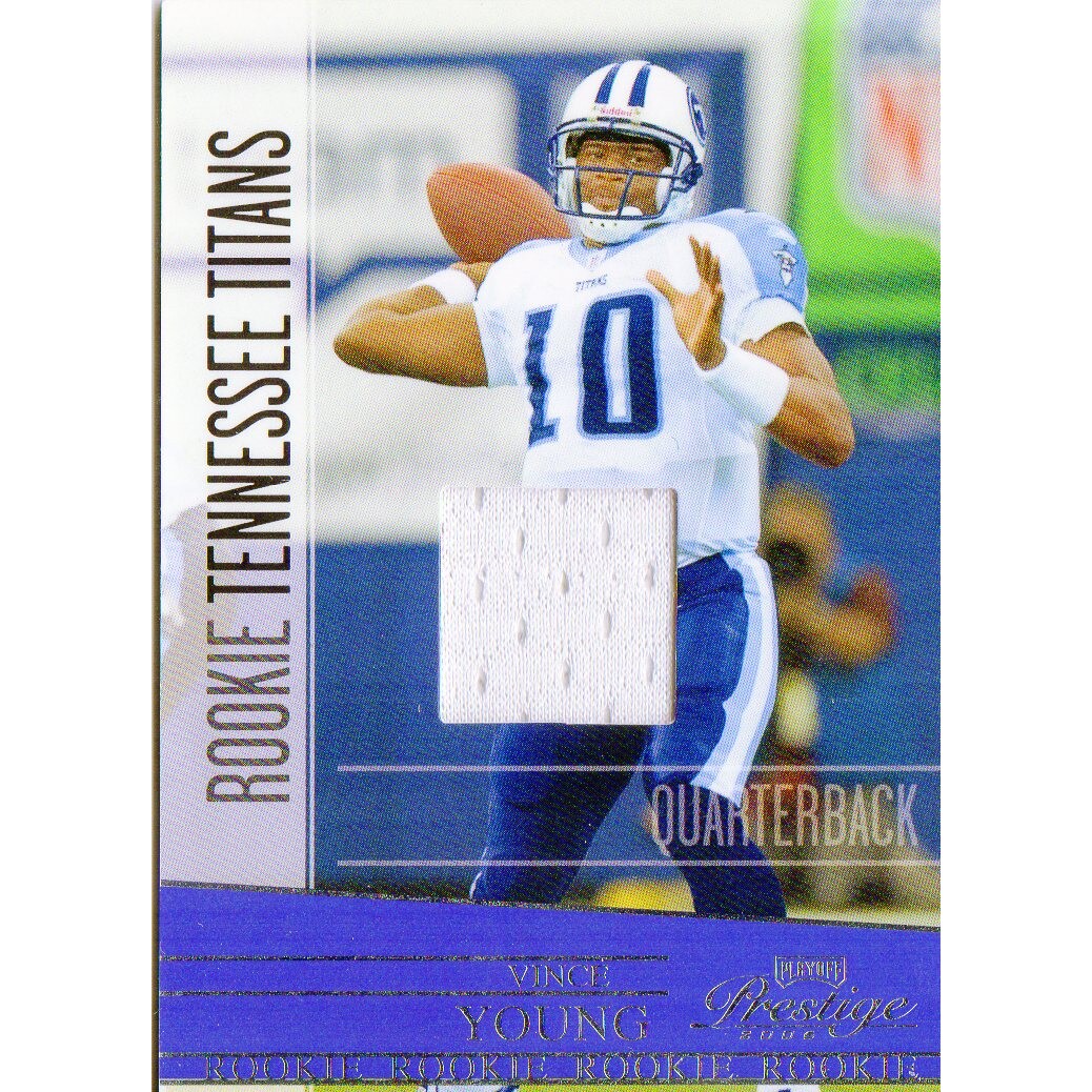 2008 Playoff Prestige Rookie Review Materials #246 Vince Young