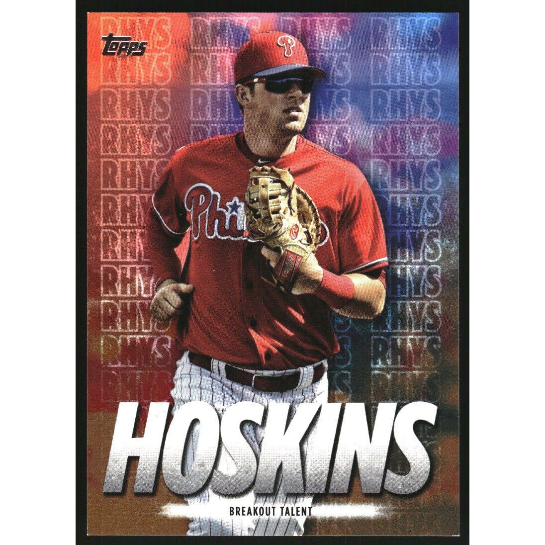 2020 Topps Rhys Hoskins Highlights Gold #RH1 Rhys Hoskins