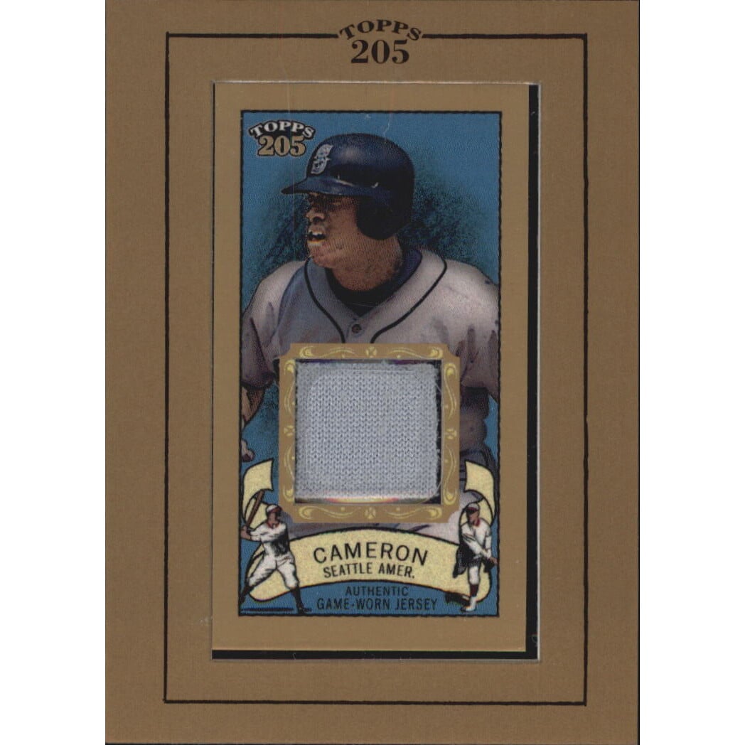2003 Topps 205 Relics #MC Mike Cameron Jsy B2. rookie card picture
